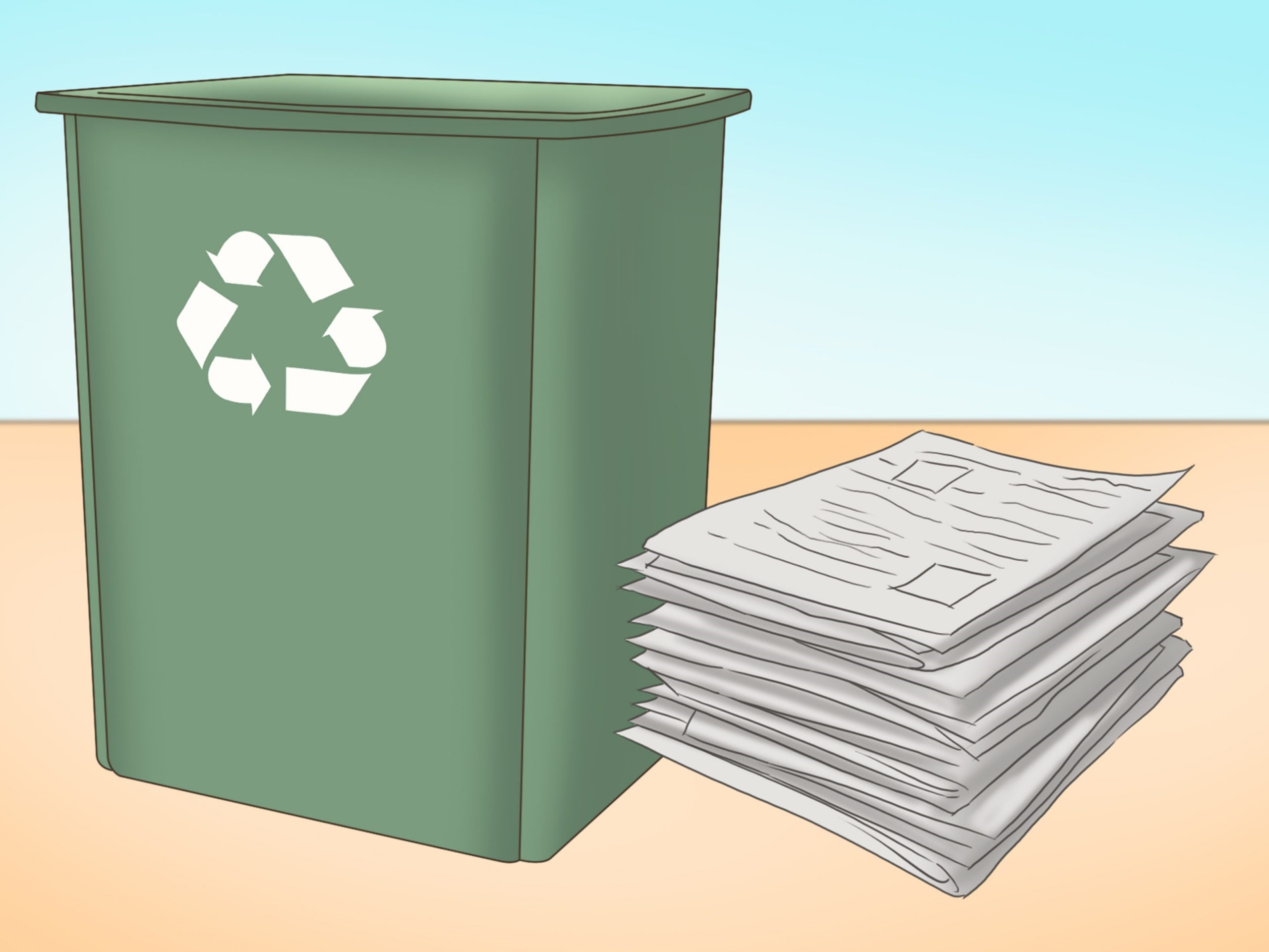 جمع‌آوری و بازیافت کاغذ و روزنامه باطله